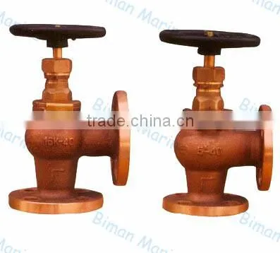 Marine Bronze Screw-down Check Angle Valves/ Angle Stop Valve