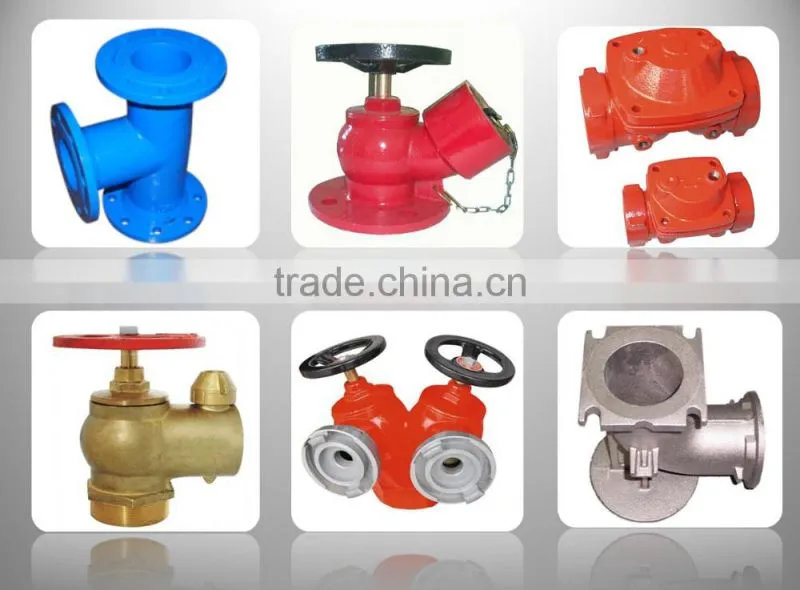 OEM cast bronze flange fire hydrant landing valve