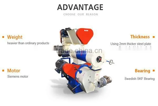 Hot sale Strongwin stainless steel 1t/h rabbit Ox sheep cattle feed pellet mill machine for sale