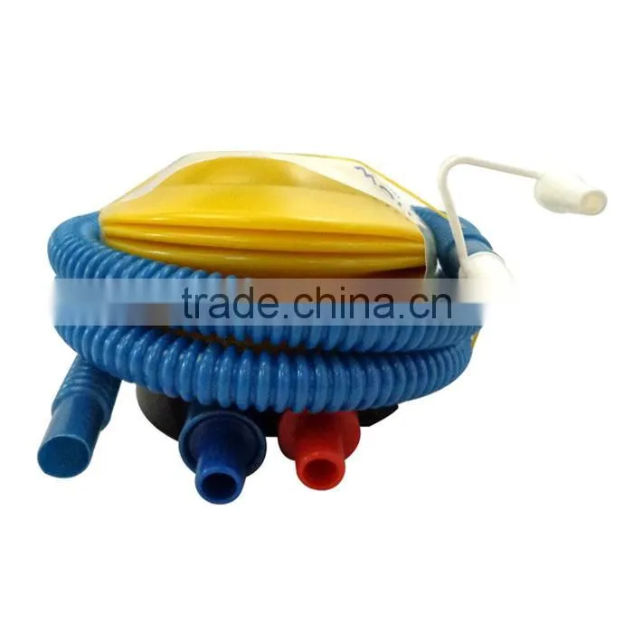 Gym ball foot pump