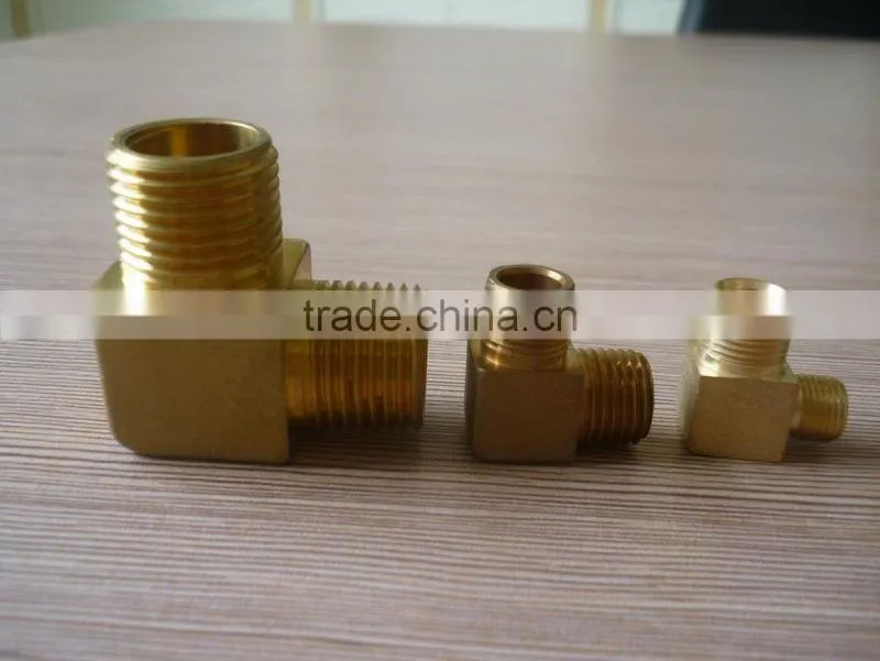 Brass Compression Fittings 90 Degree Elbow/pex pipe fittings/plumbing fittings