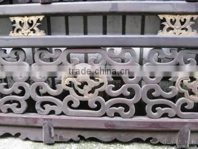 wrought iron casting flower for gate or windows or Stair handrail's decorations