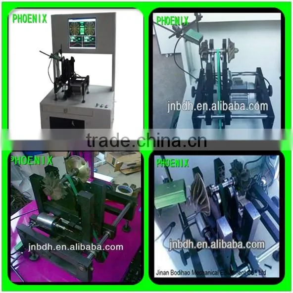 CE certified turbo charger balancing machine