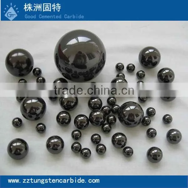 High wear risistance cemented carbide ball and tc ball valve