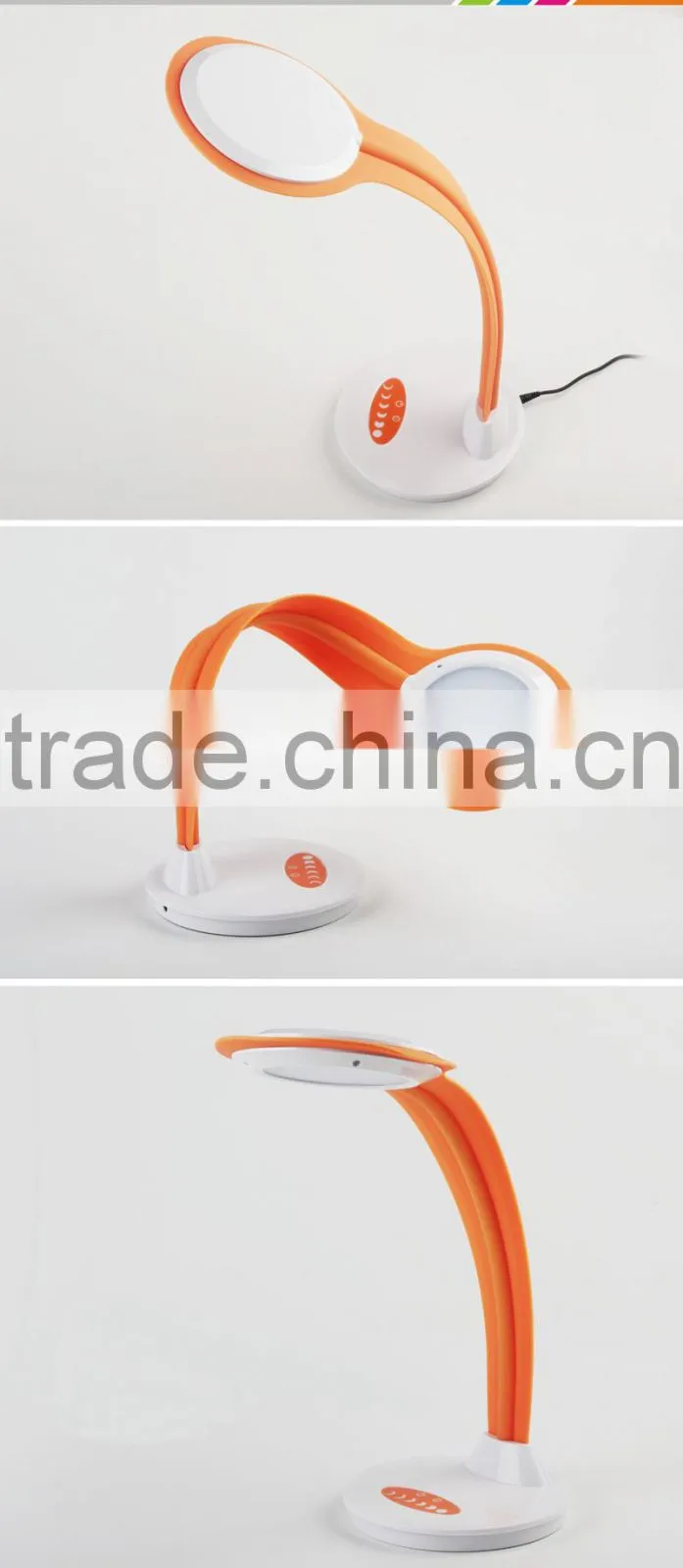 Led desk light with dimmable 8W