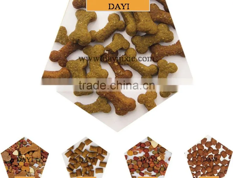 food extruder machine for pet pellet food /dog cat food snack with big capacity of 300-500kg/h