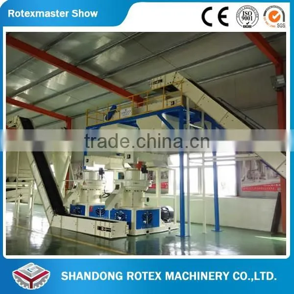 Automatic Lubrication Saw Dust Pellet Making Machine with Changing Die Equipment
