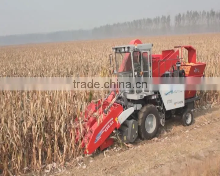 maize small combine harvester