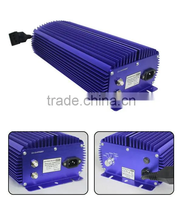 Hydroponic System 600W Dimmable Grow Light Electronic HID Ballast
