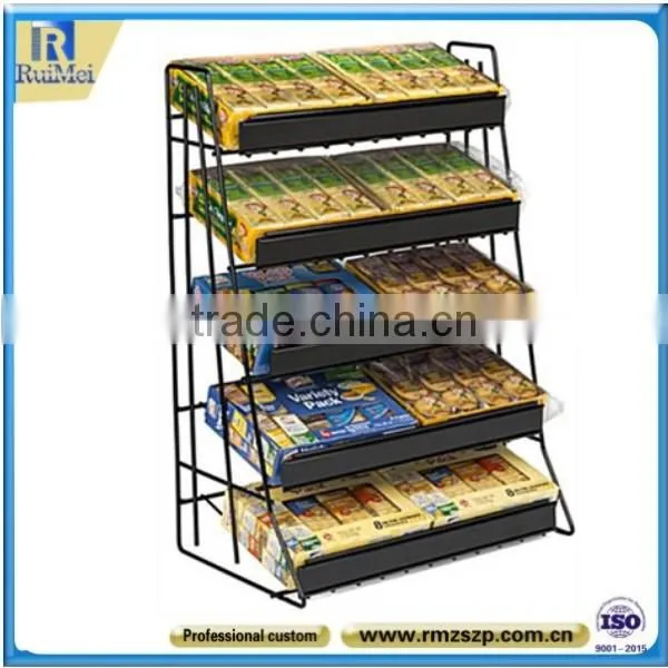 3-tier Countertop Light Duty Metal Wire Candy Display Stand
