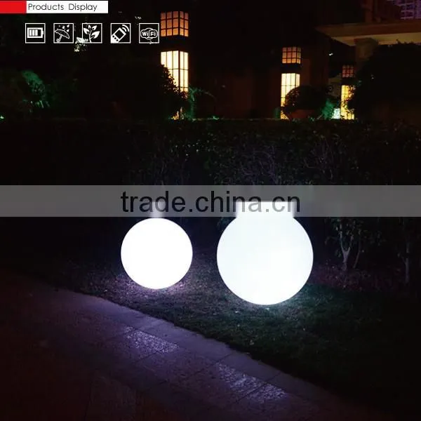 high quality lighted outdoor IP 68 waterproof led ball