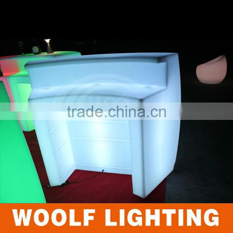 movable led furniture bar counter 2014 hot sale