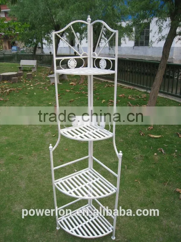 Kitchen Island Bakers Rack Plant Phone Stand Patio Furniture Deck Porch Lawn