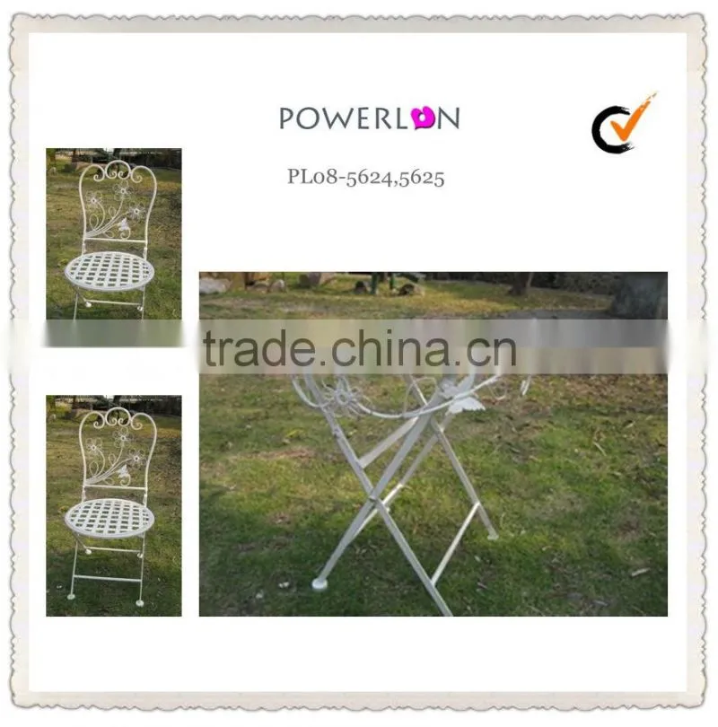 Wrought iron outdoor kids furniture