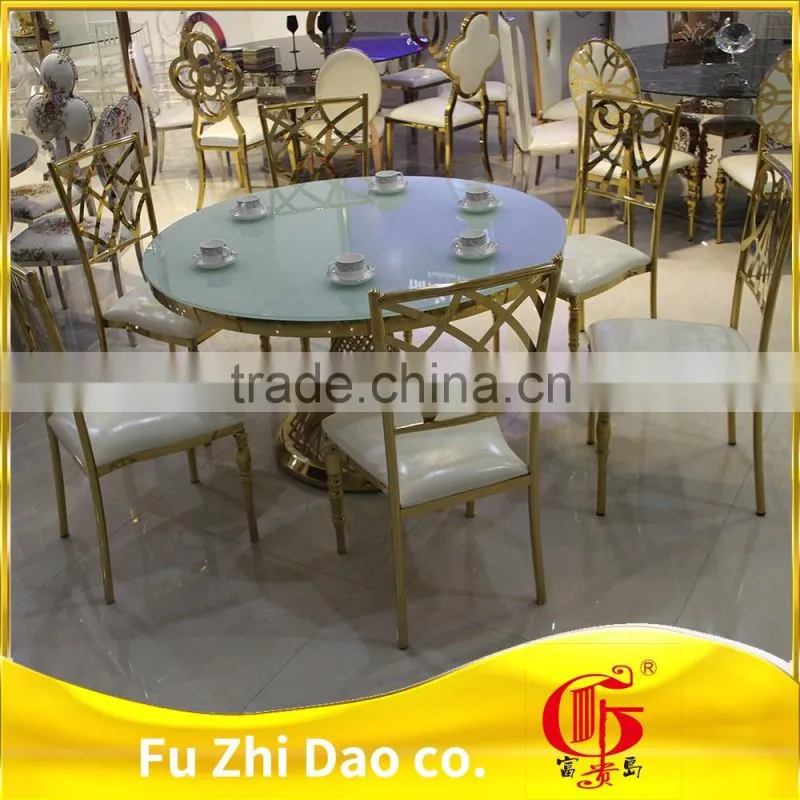 New morden metal stainless steel dinner chair for sale