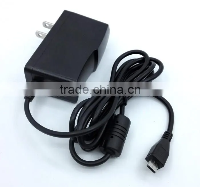 china manufacture of 5V 2.5A us Power Supply Micro USB AC Adapter Charger For Raspberry Pi 3