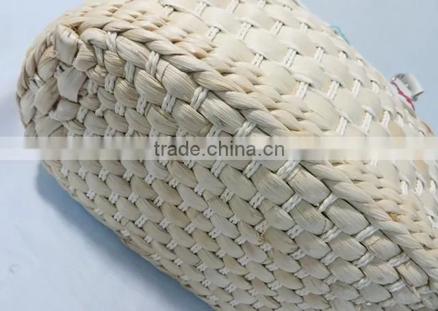 Custom handmade corn husk hand bag for sale