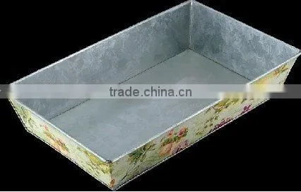 High quality galvanized serving trays