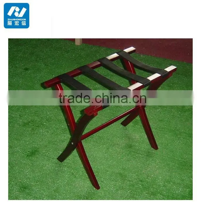 Hotel Furniture Type and Luggage Rack Specific Use wooden luggage rack