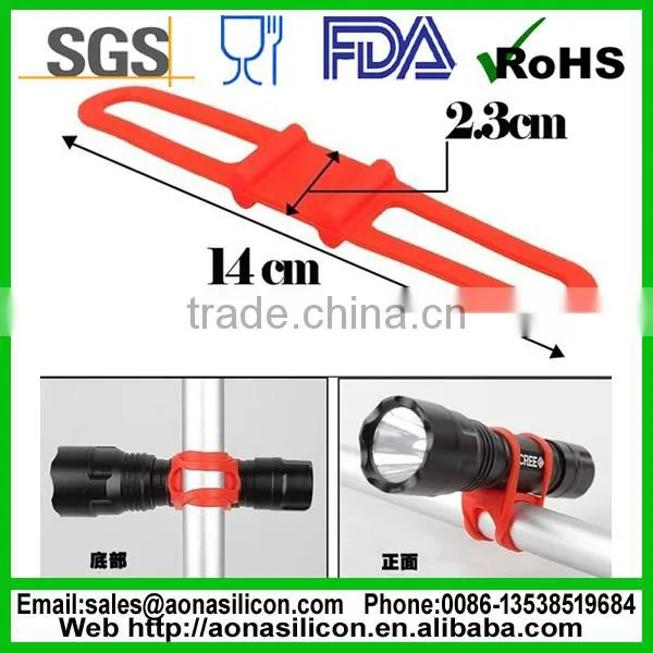 Promotion Bicycle Silicone Bandage Universal Light Stand Rubber Accessories Bicycle Eay Tie Universal Light Stand