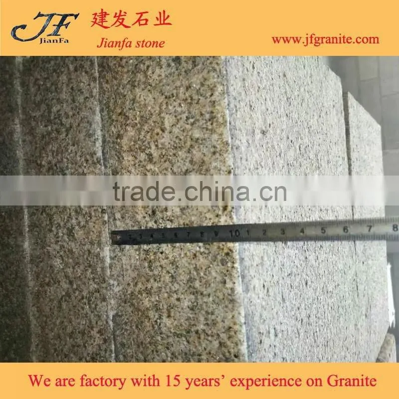 split patio driveway cheap Yellow granite paving stone
