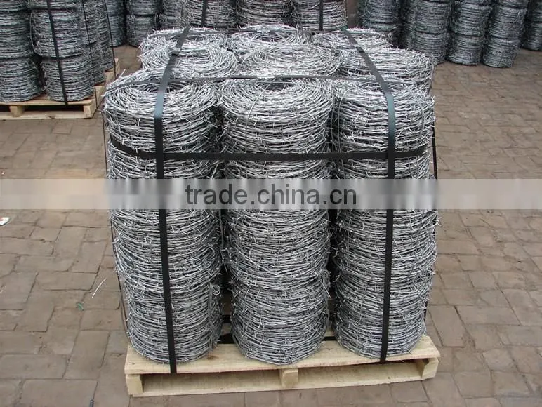 Galvanized Iron Barbed Wire From Guangzhou Supplier