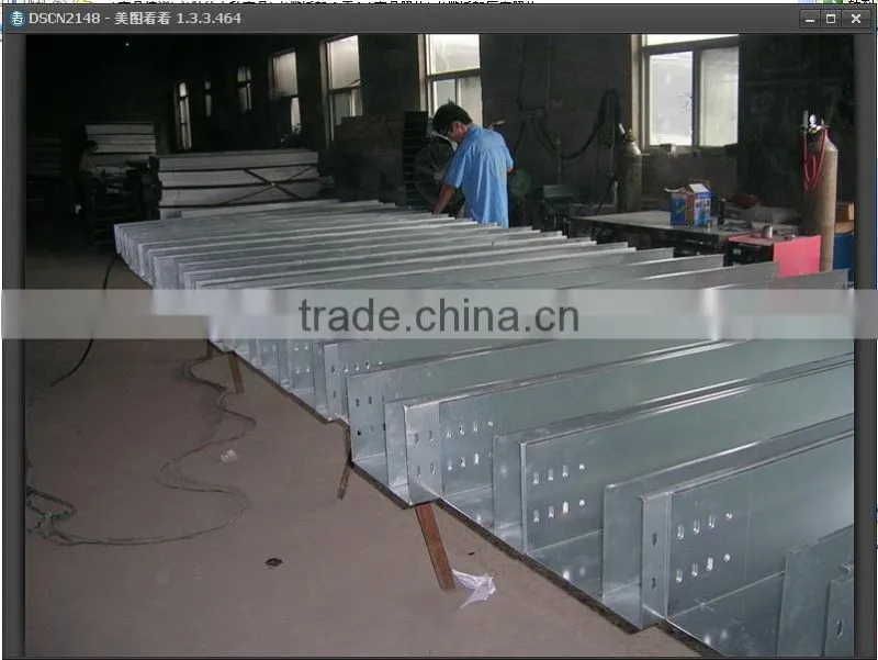Unbelievable galvanized steel channel solid cable tray with reasonable price