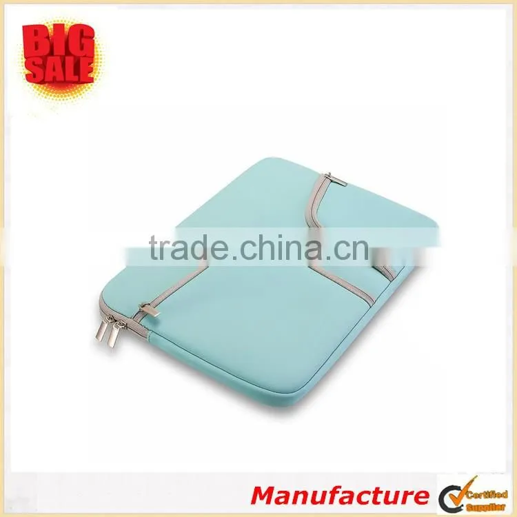 2017 Hot sell Travel Bag Sleeve Case Neoprene Waterproof Laptop Sleeve Business Casual Travel Laptop for 13"