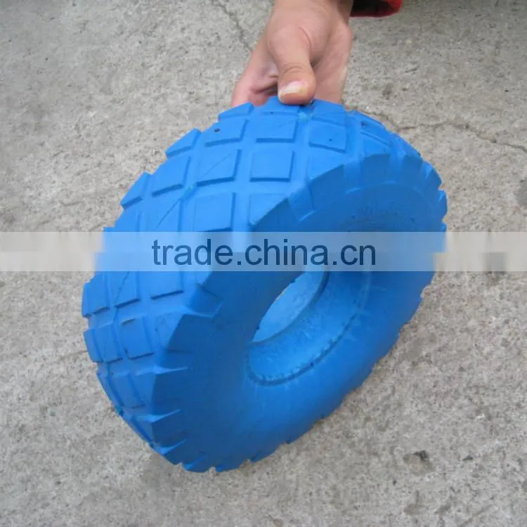 Polyurethane wheels for hand truck / pu foam tires