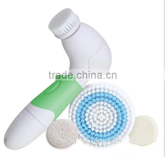 Electric Facial Cleansing Brush Skin Hard Cells Pumice Spa Massage