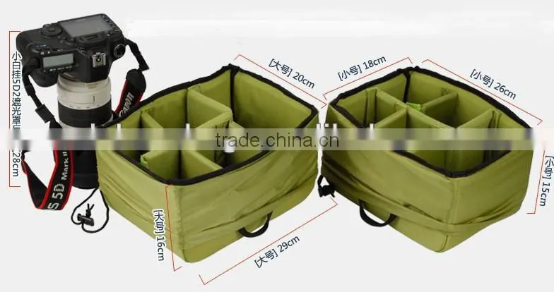 OEM Popular Large Cpacity Dslr Camera Bag with nylon