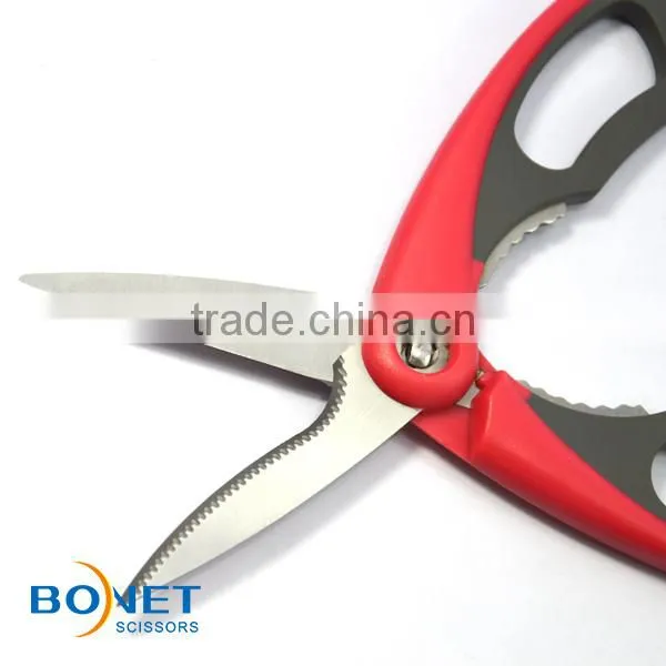 SKI0006 8-1/2" PP+TPR separable/detachable kitchen new vegetable cutting scissor