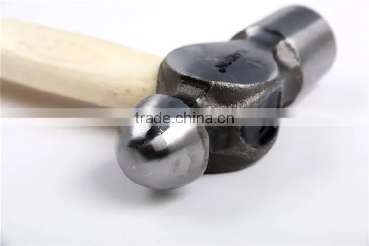Ball Hammer Ball Peen Hammer with Wood Handle