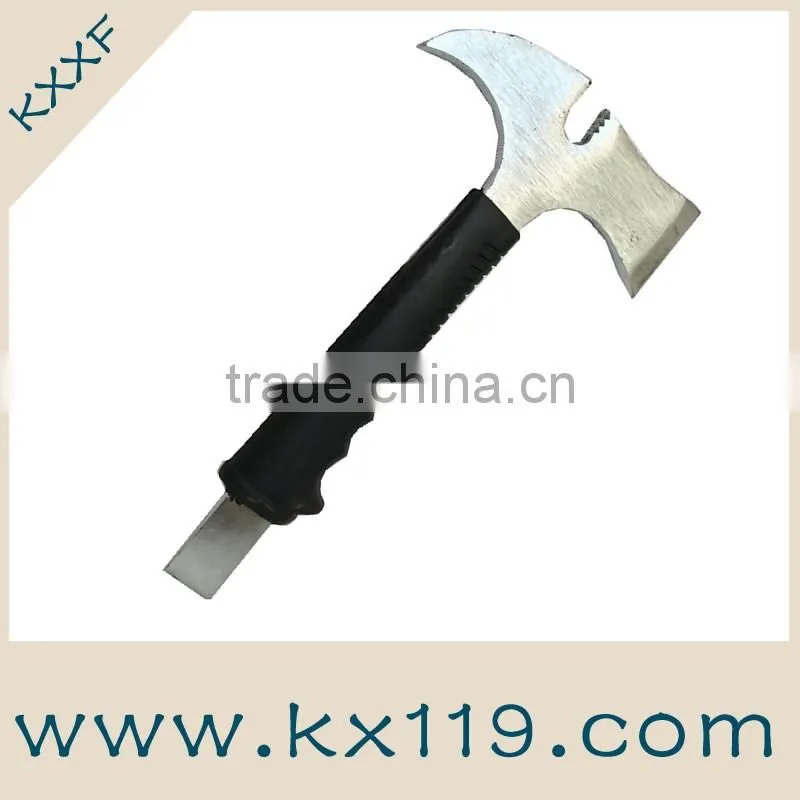 Super solid stainless steel wood handle firefighter axe