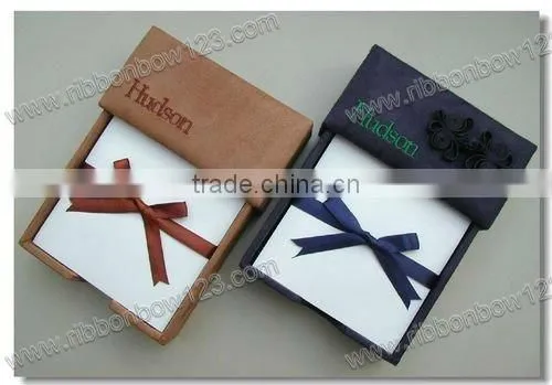 gift decorative bow with a small artificial flower