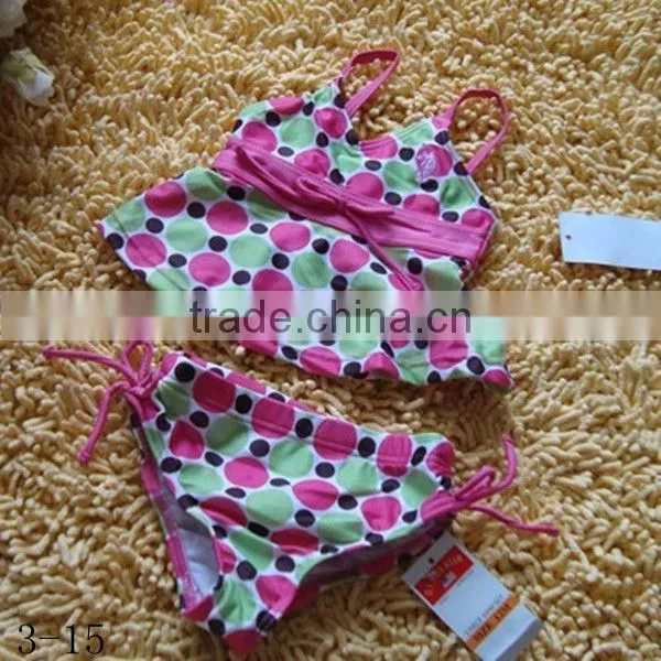 Little girl Bikini lace rompers baby swim suit / Swimwear