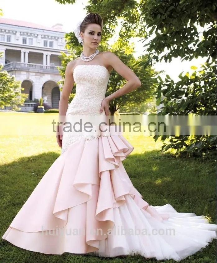 sexy corset cap sleeve back see-through lace wedding dress