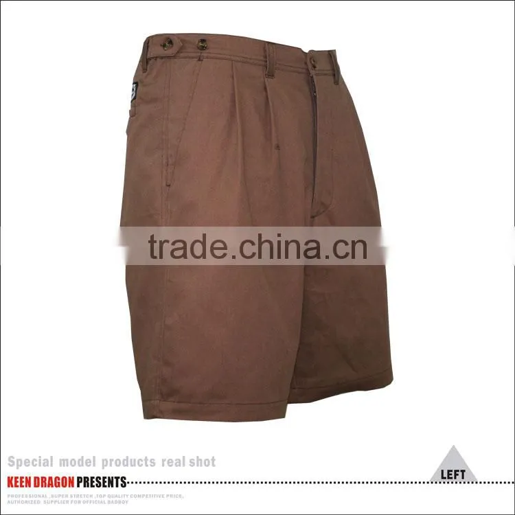 100% cotton twill custom color walk shorts