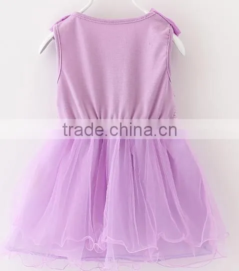 New 2016 children party dress baby girl party dress children frocks designs wholesale baby dress