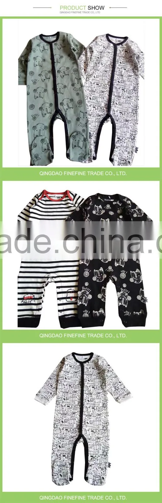 Newest Fashion Stylish Floral Baby Clothes Rompers