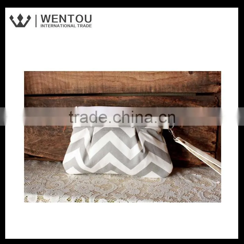 New Arrival Nautical Stripe Clutch Bag