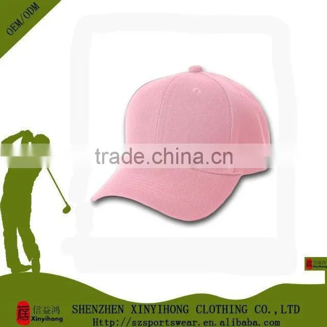 customized high quality branded golf caps for adults