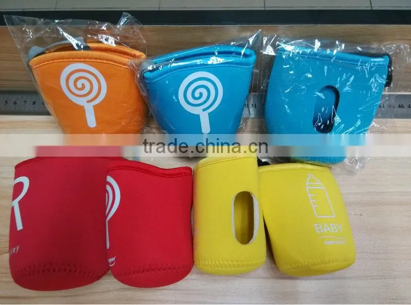 GR-B0205 factory supply neoprene baby bottle cooler