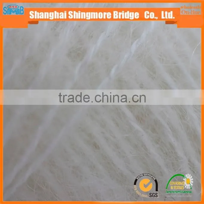 textile yarn alibaba China supplier hot wholesale oeko tex mohair yarn for hand knitting in very cheap prices