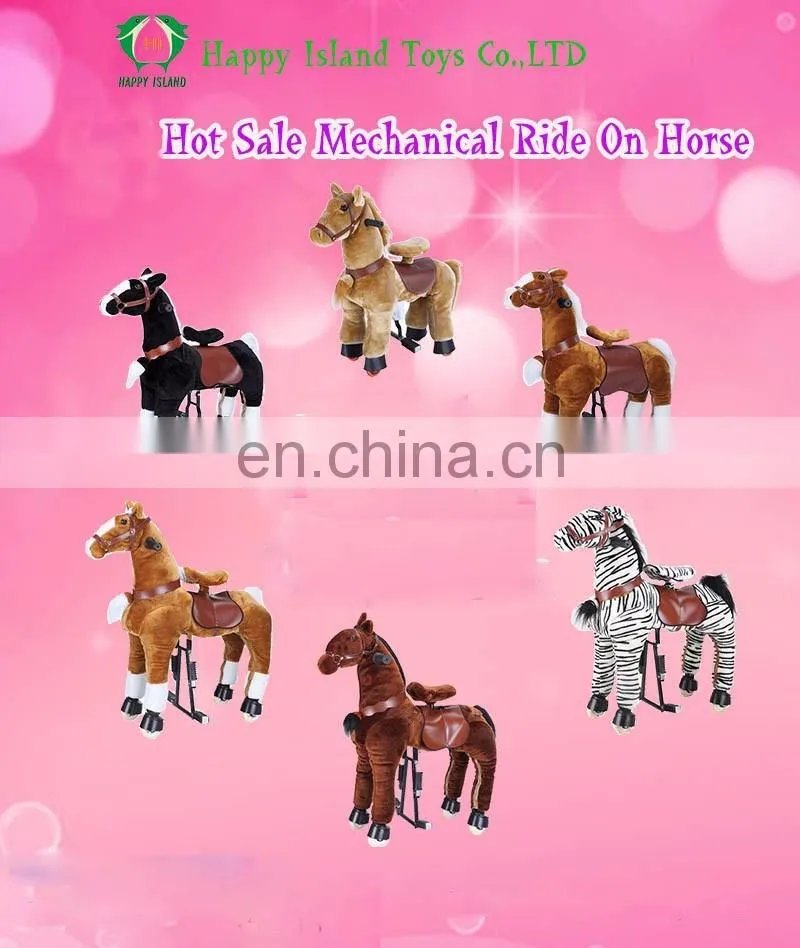 HI factory wholesale mechanical walker horse adult rocking horse toys