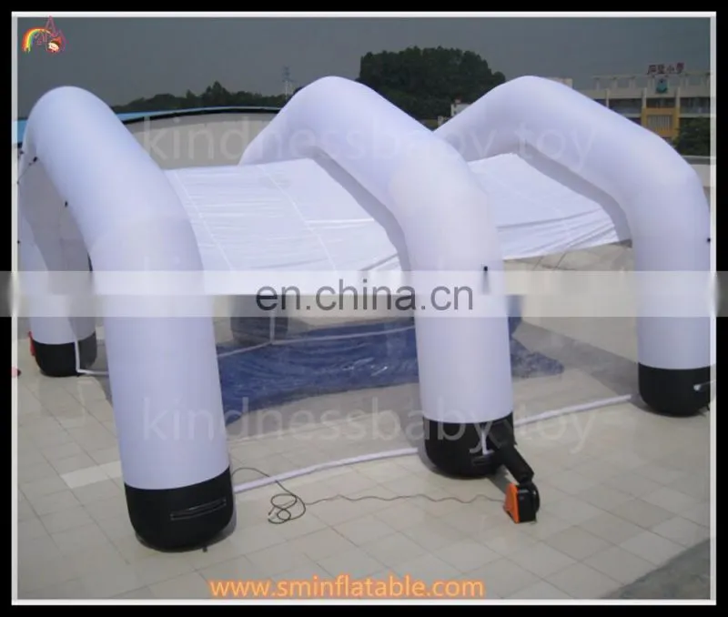 Promotion inflatable tent, inflatable arch tent, inflatable white transparent tent for sale