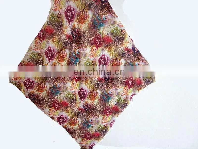 pattern beautiful chiffon digital printing