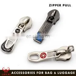 Custom novelty fancy zipper pulls wholesale for garment accessories