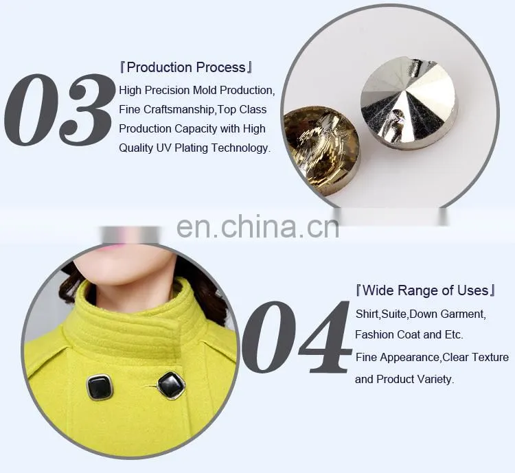 Rhinestone Shank Button for Shirt or Decoration BA60386
