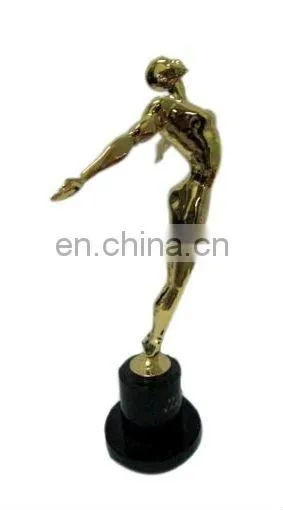 Custom Awards Golden Human Figures Trophy
